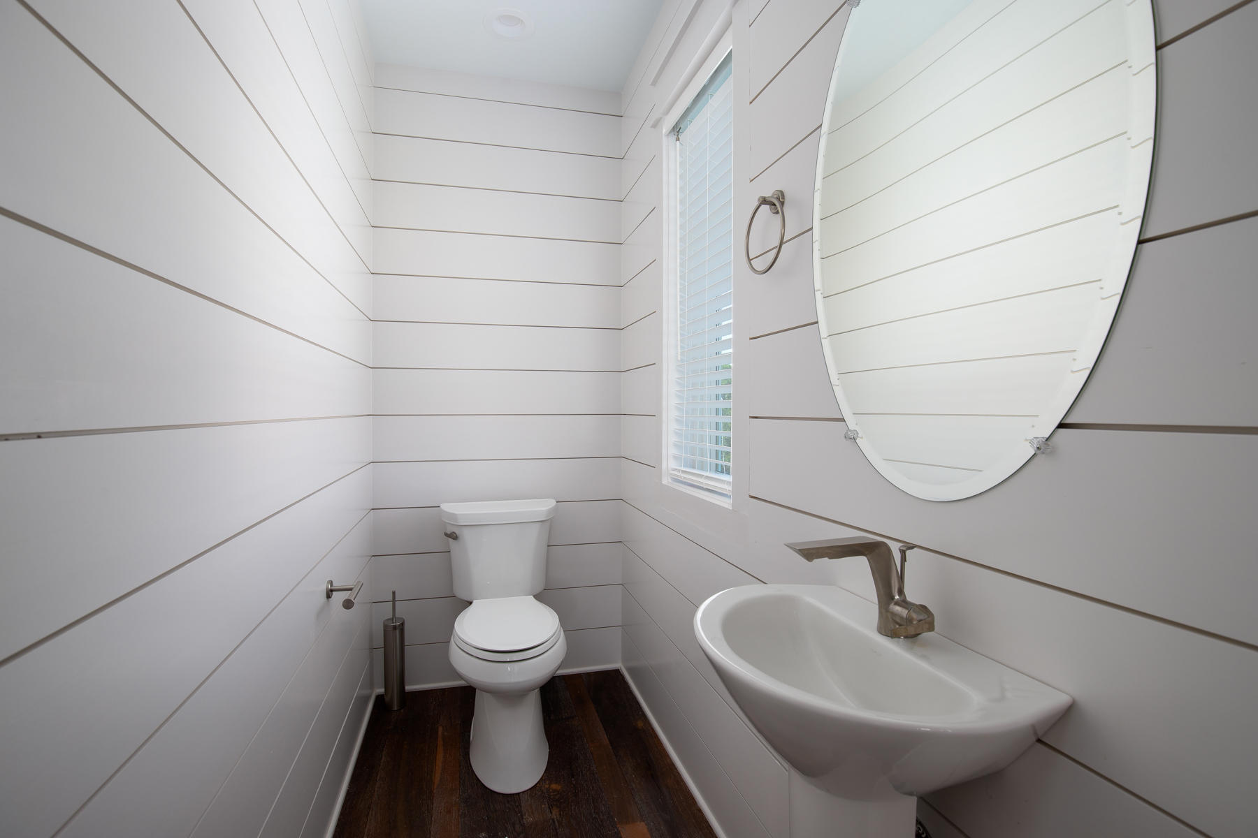 446 Morgans Trail Santa Rosa Beach, FL 32459 - Photo 42 of 49 a bathroom with a toilet sink and mirror