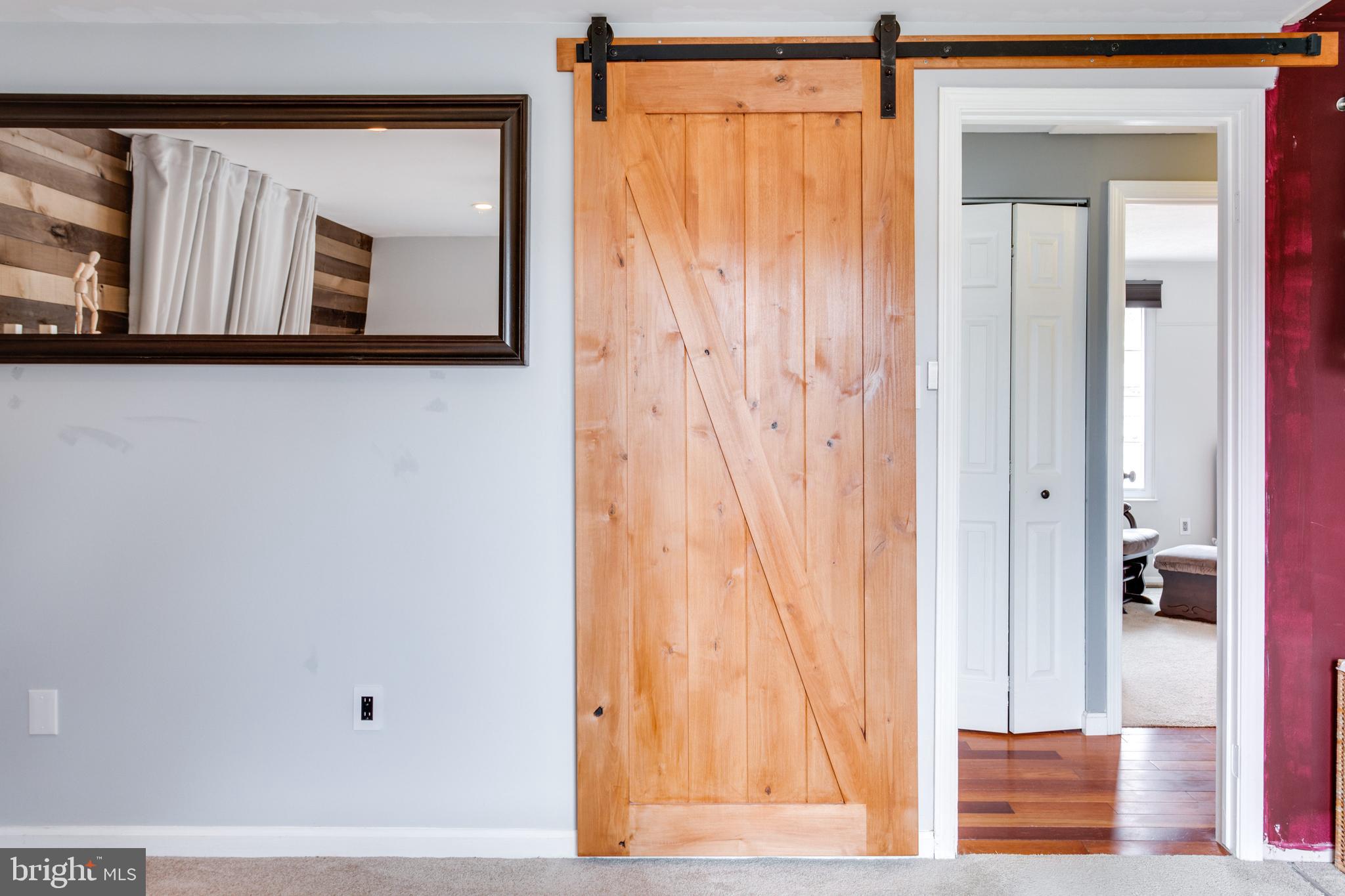 3626 Rusty Rim Ellicott City, MD 21043 - Photo 20 of 45 Special custom Master Bedroom barn door