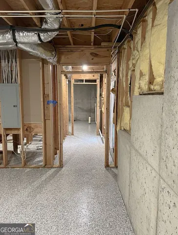 a view of outdoor space with seating area