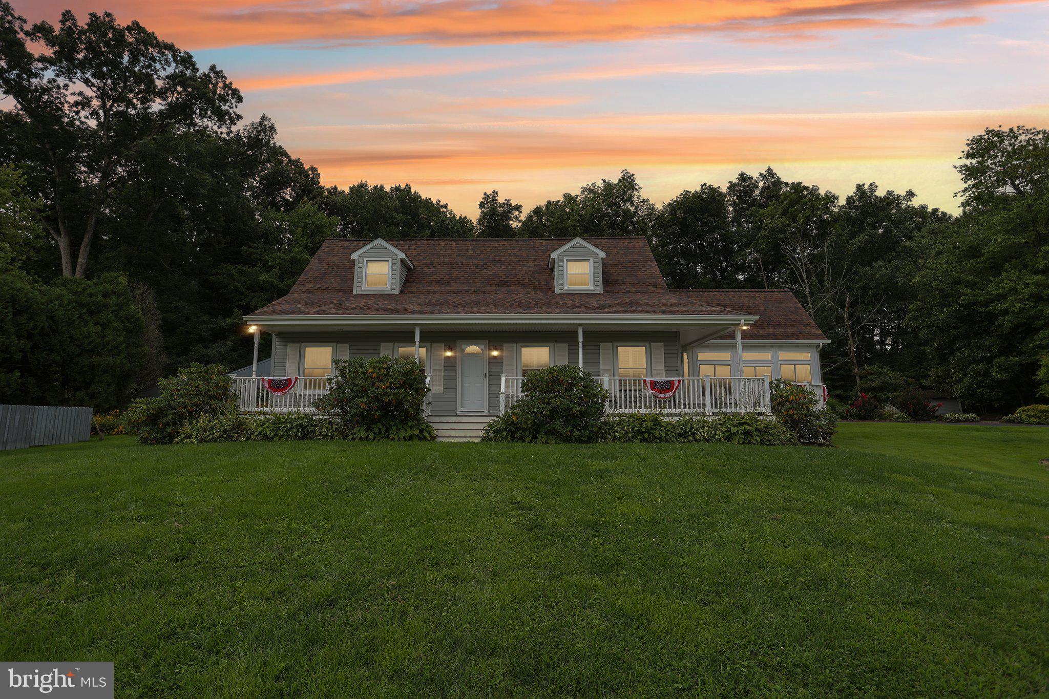 117 East Conestoga Road Elverson, PA 19520 - Photo 3 of 61 Twilight View of 117 E Conestoga Rd