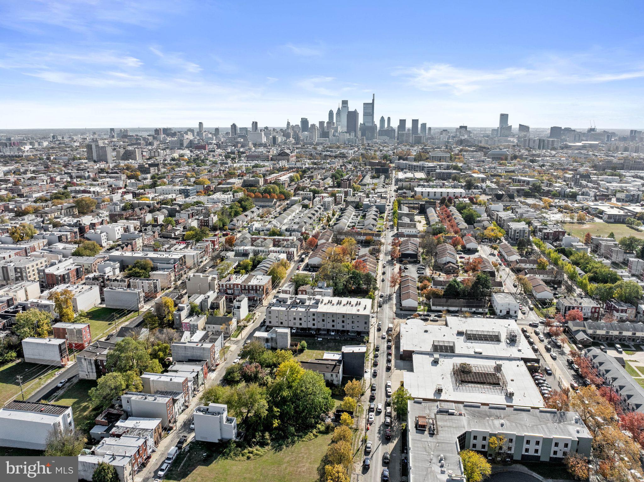 1923 North 20th Street, Unit 2 Philadelphia, PA 19121 - Photo 44 of 50 an aerial view of a city