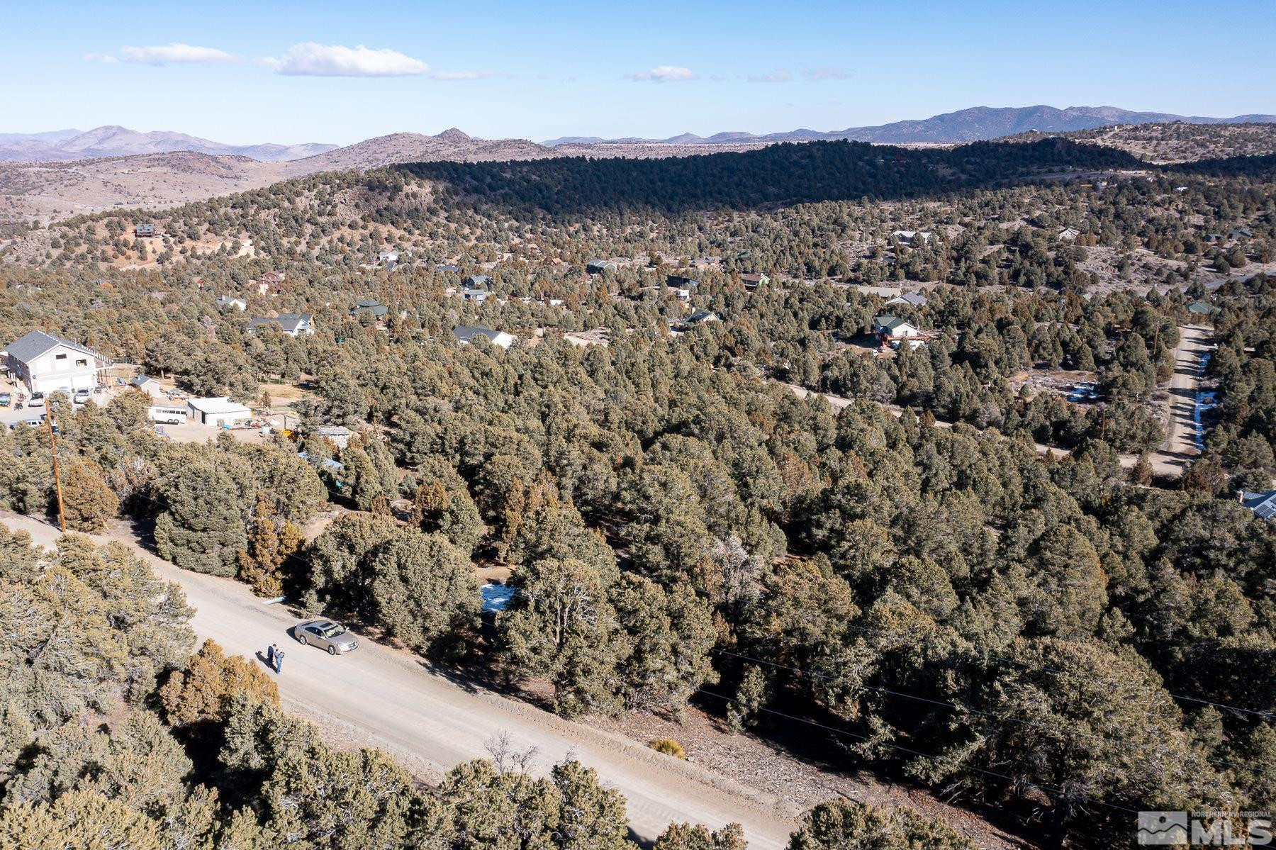a view of a mountain in the distance