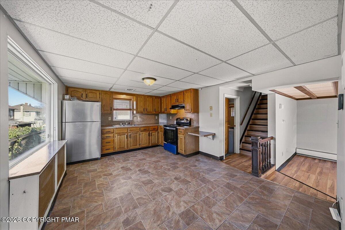 115 Spruce Street Nesquehoning, PA 18240 - Photo 14 of 38 a view of a storage & utility room with stairs