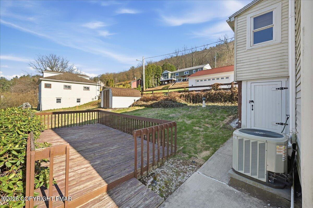 115 Spruce Street Nesquehoning, PA 18240 - Photo 7 of 38 a view of a pathway with a wrought iron stairs