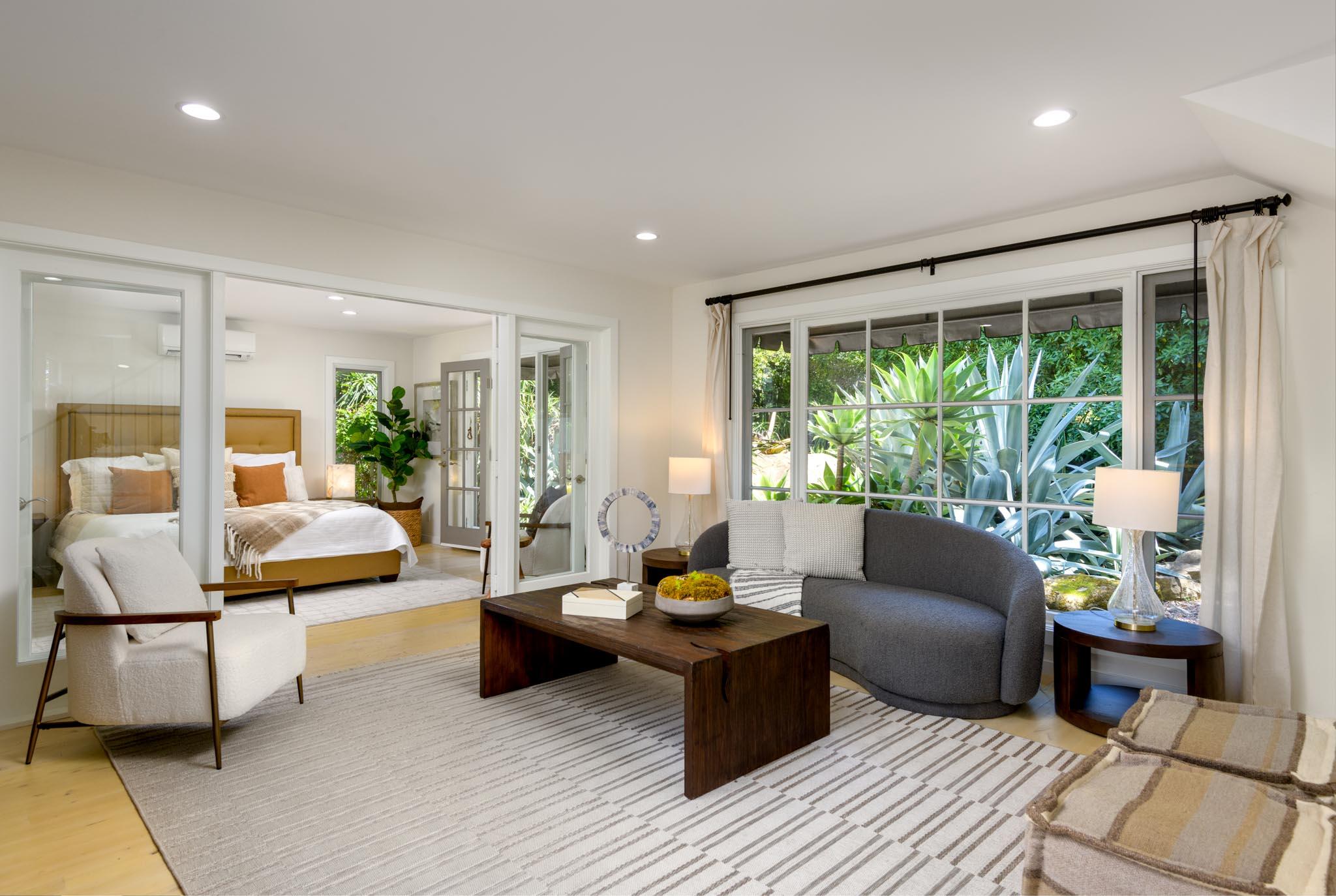 780 Mission Canyon Road Santa Barbara, CA 93105 - Photo 26 of 32 Guest Suite with Sitting Room