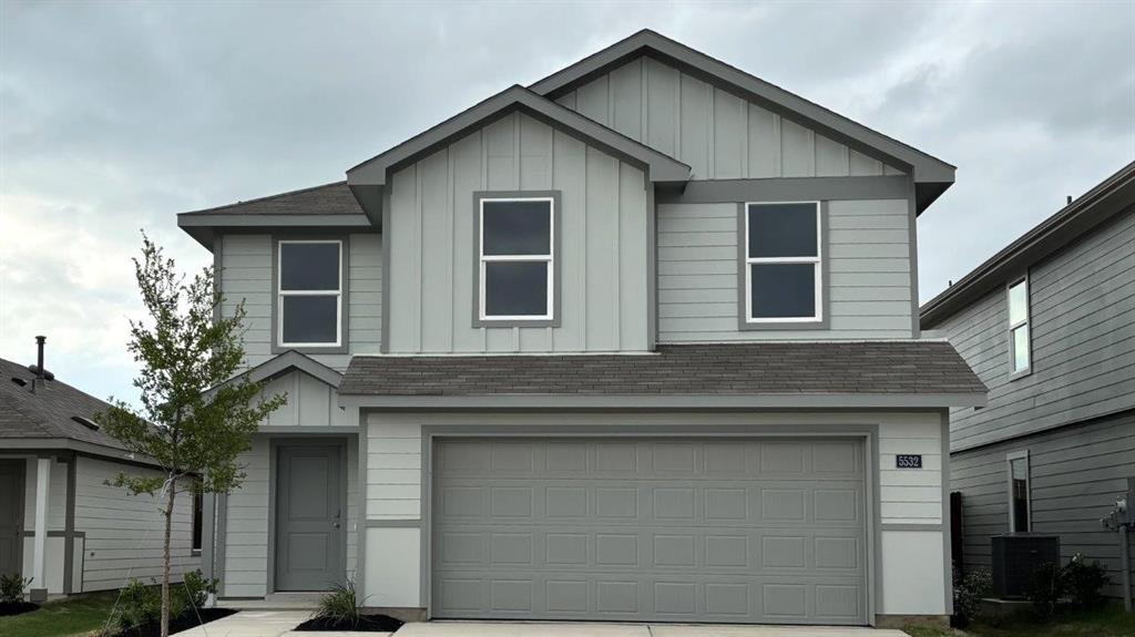 5532 Corduroy Road Krum, TX 76249 - Photo 13 of 16 Front Elevation - D.R. Horton's Davis floor plan elevation-X- All Home and community information, including pricing, included features, terms, availability and amenities, are subject to change at any time without notice or obligation. All Drawings, pictures, photographs, video, square footages, floor plans, elevations, features, colors and sizes are approximate for illustration purposes only and will vary from the homes as built.