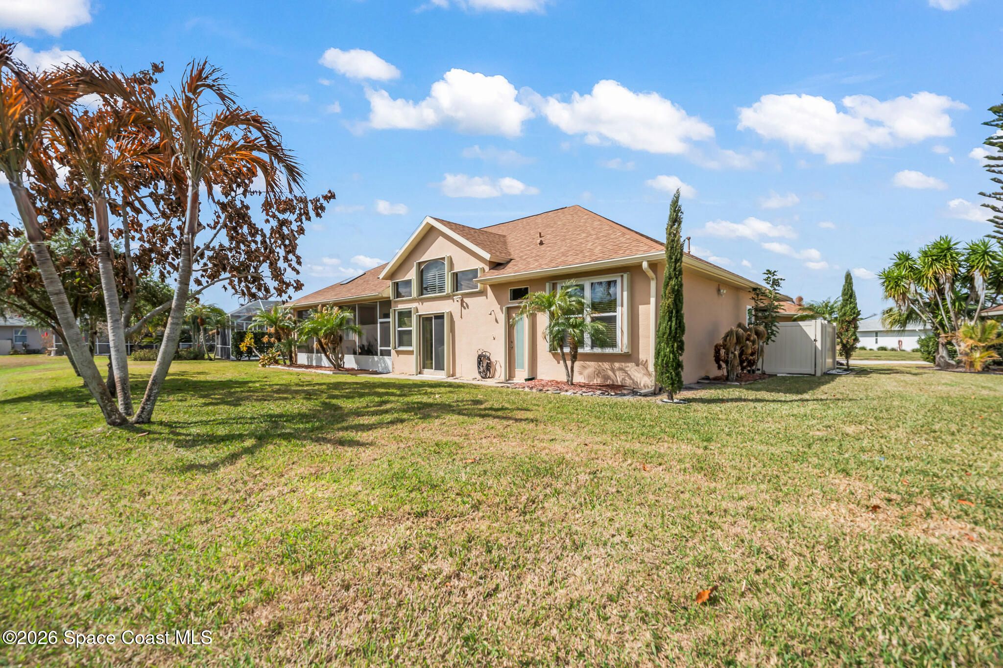 751 Lake Drive Melbourne, FL 32940 - Photo 35 of 36 Back View of Home