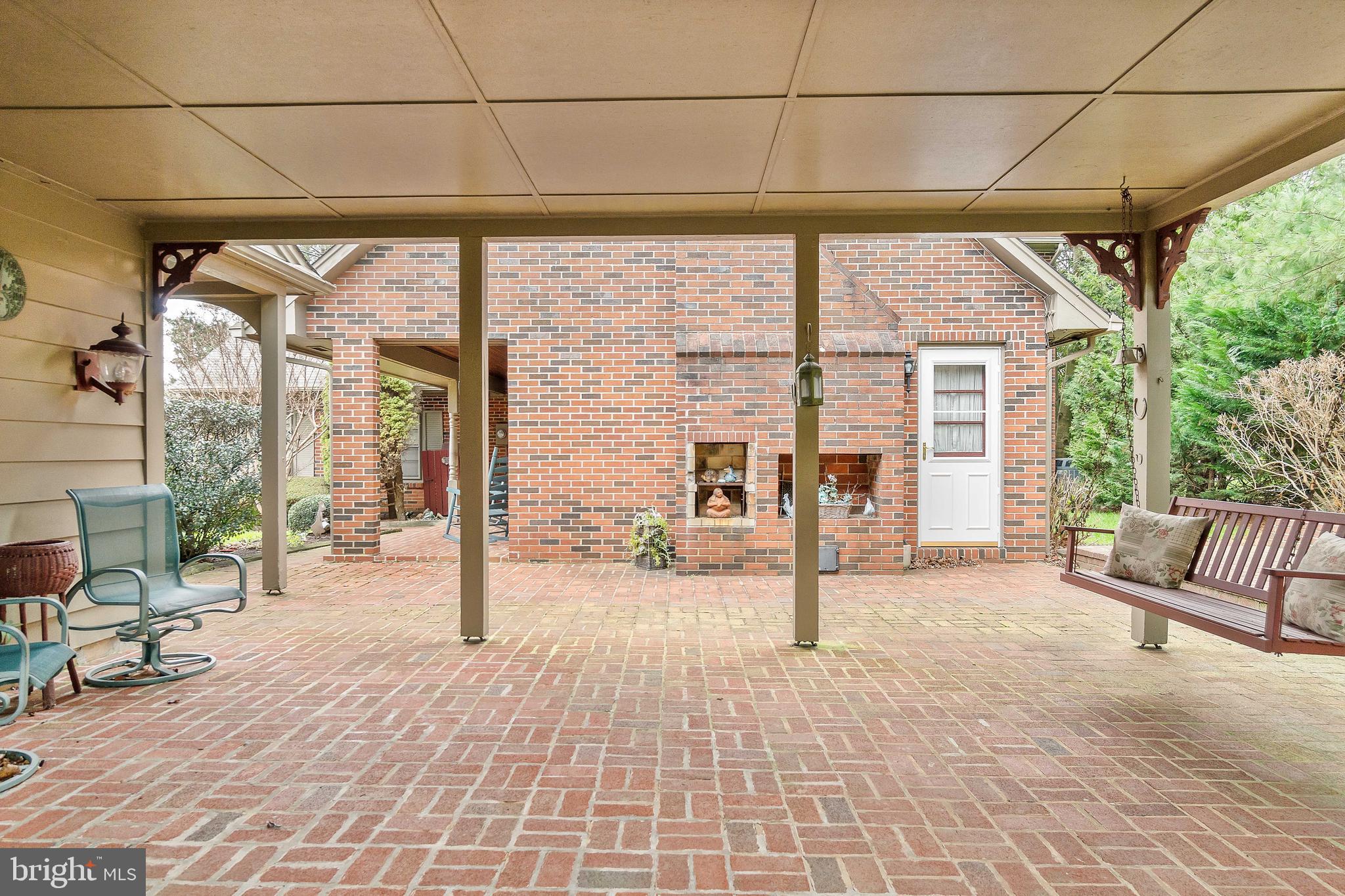 408 West Pearl Street Rising Sun, MD 21911 - Photo 32 of 39 Rear patio area has fireplace.