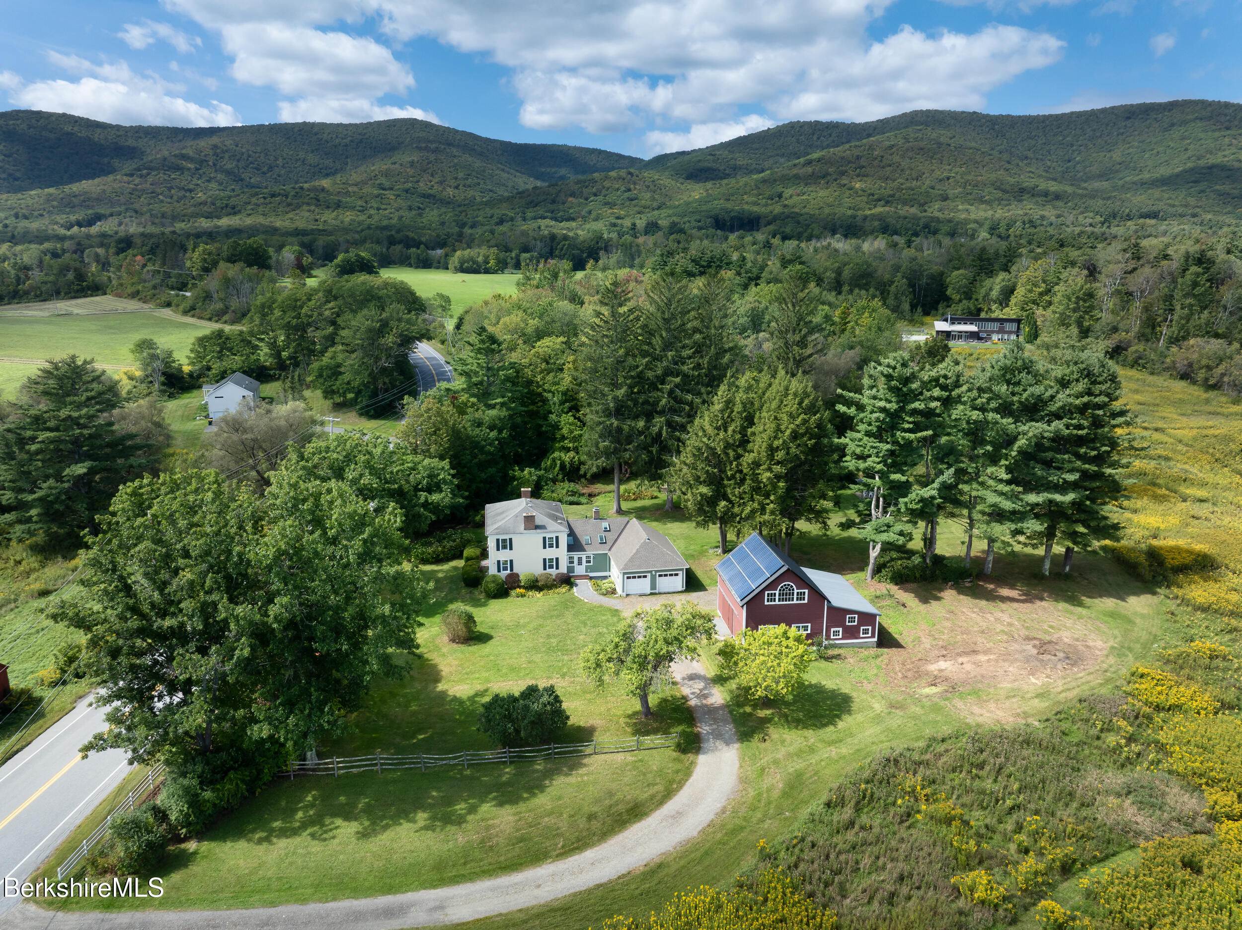 523 Hancock Road Williamstown, MA 01267 - Photo 52 of 52 Aerial from east