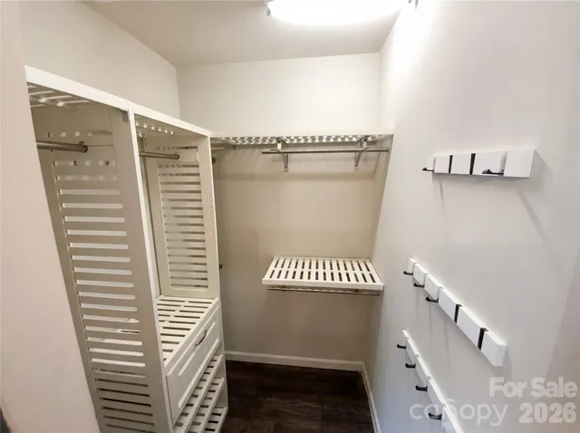 a view of a bathroom with a window