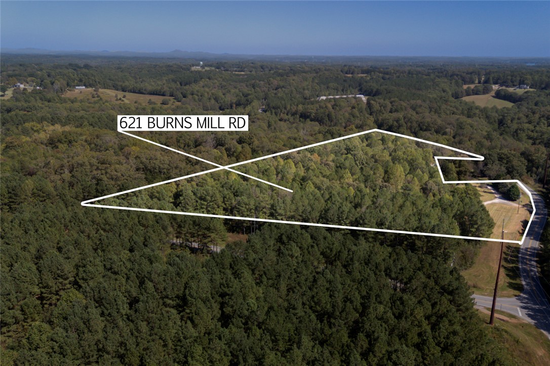 621 Burns Mill Road West Union, SC 29696 - Photo 37 of 45 A sweeping aerial perspective reveals a vast expanse of verdant trees, framing an ideal natural setting.