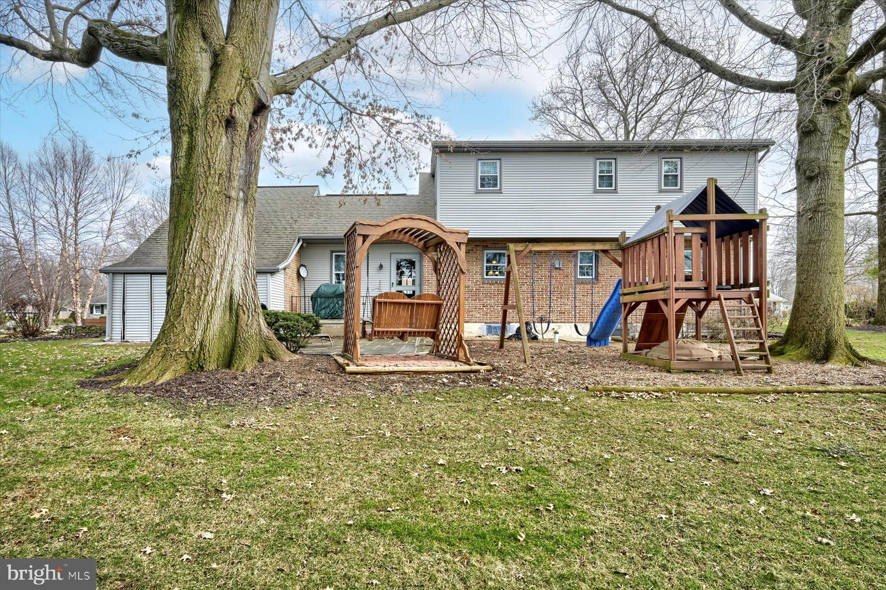 15 Pennwood Road Lebanon, PA 17042 - Photo 9 of 46 Back yard with swingset
