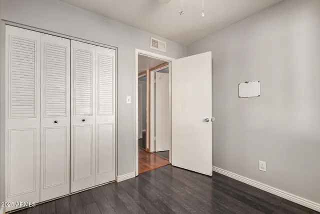 wooden floor in an empty room