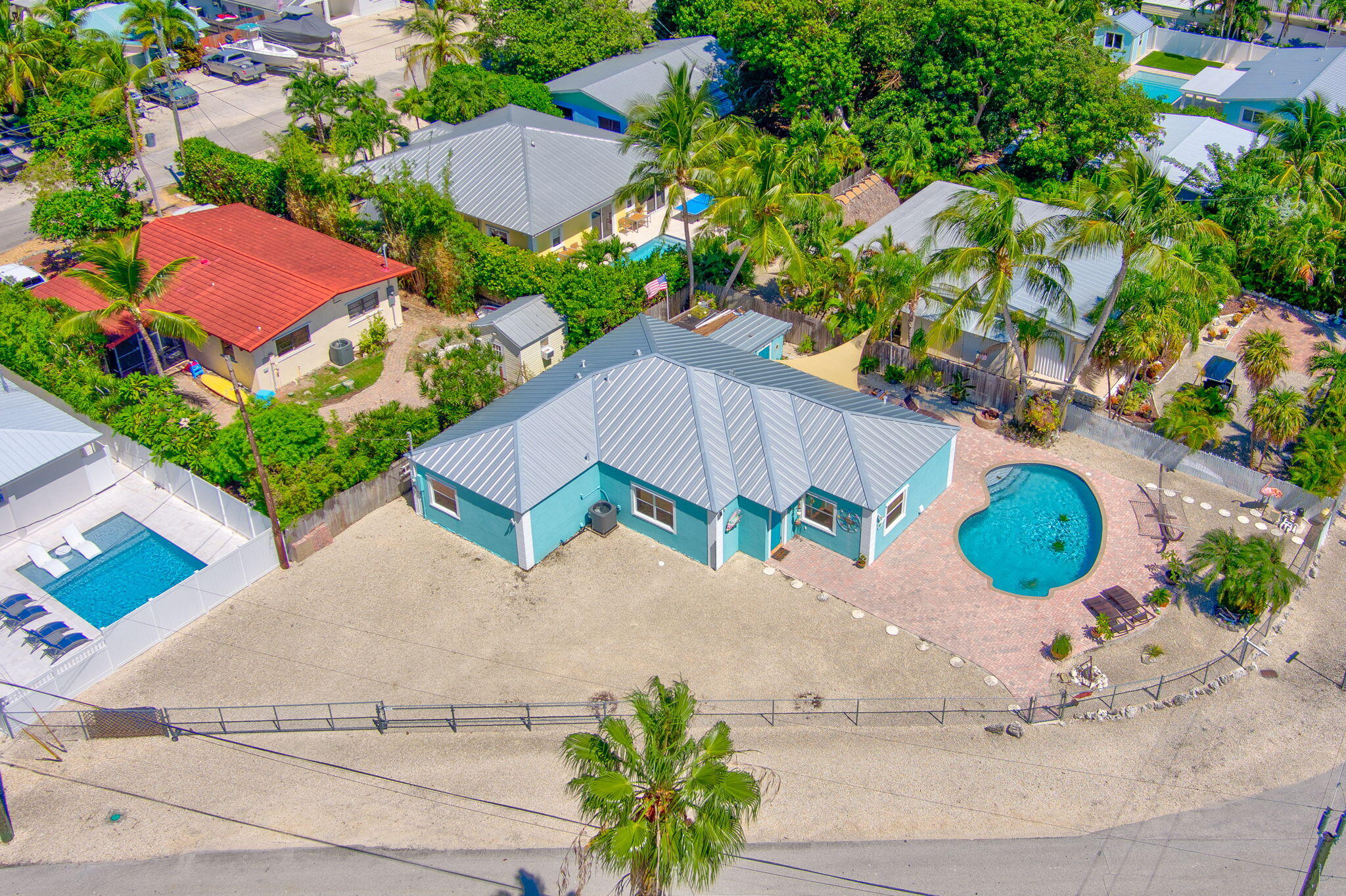 321 3rd Road Key Largo, FL 33037 - Photo 2 of 45 an aerial view of a house