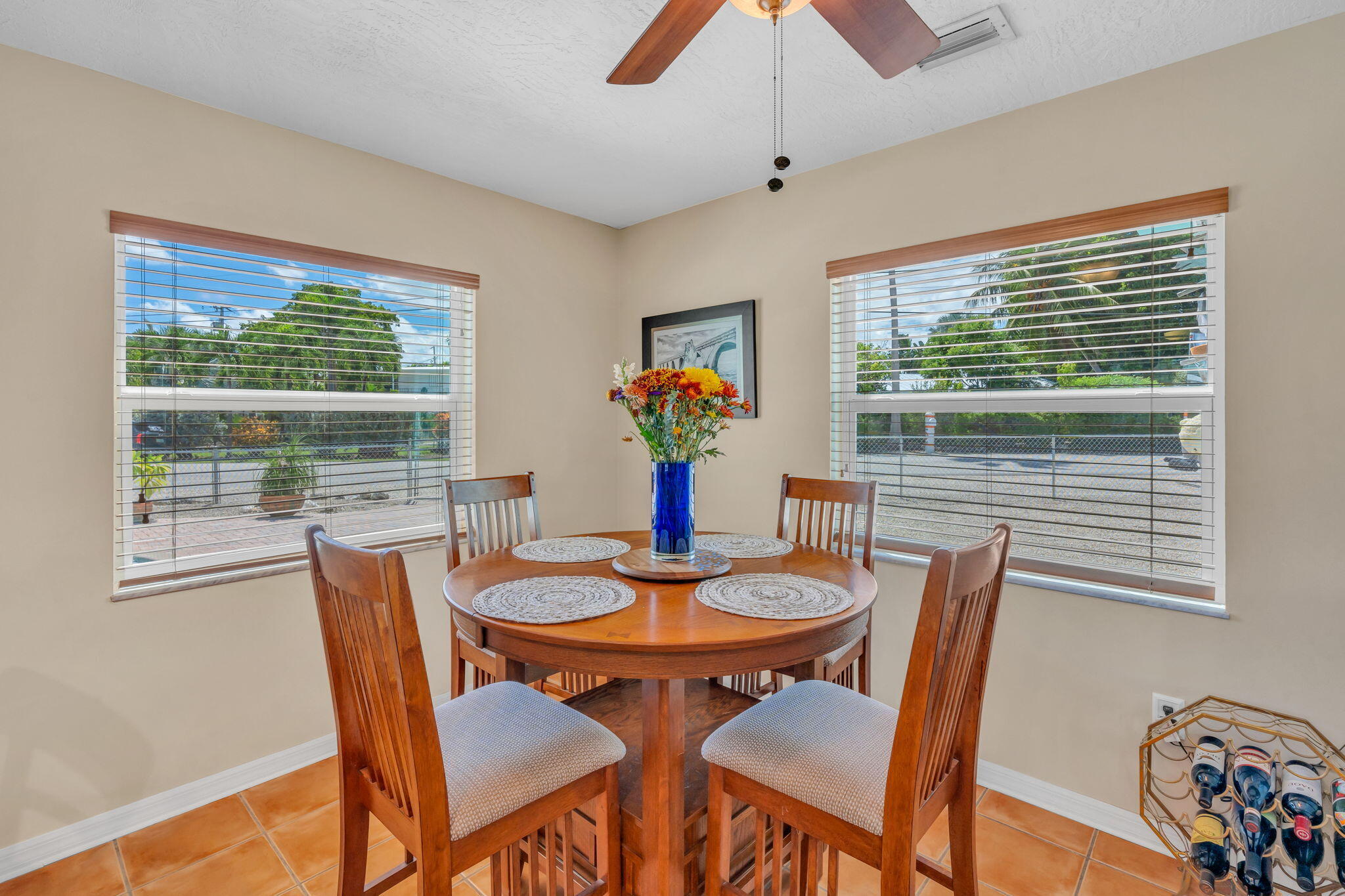 321 3rd Road Key Largo, FL 33037 - Photo 21 of 45 a view of a dining room with furniture window and outside view