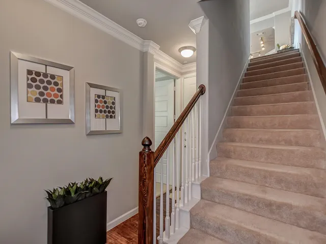 a view of entryway and hall