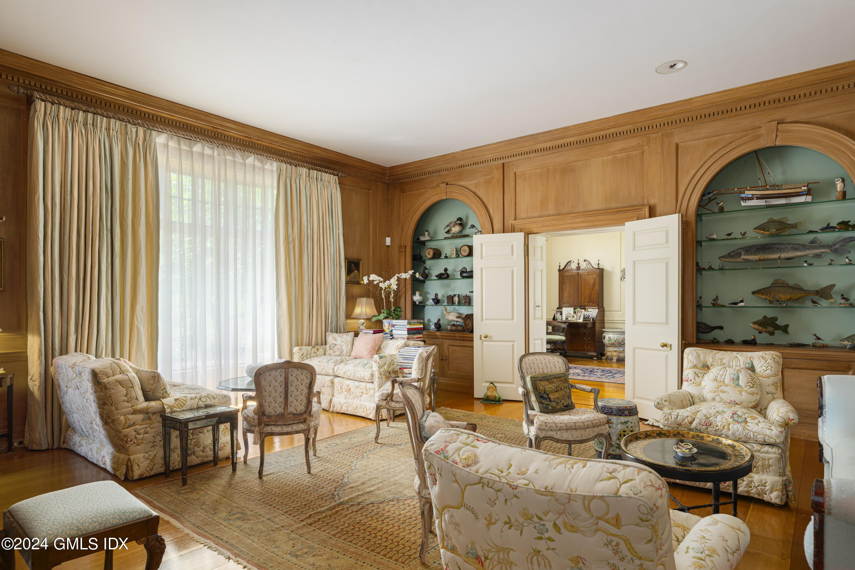 10 Cliffdale Road Greenwich, CT 06831 - Photo 13 of 31 a living room with furniture and a large window