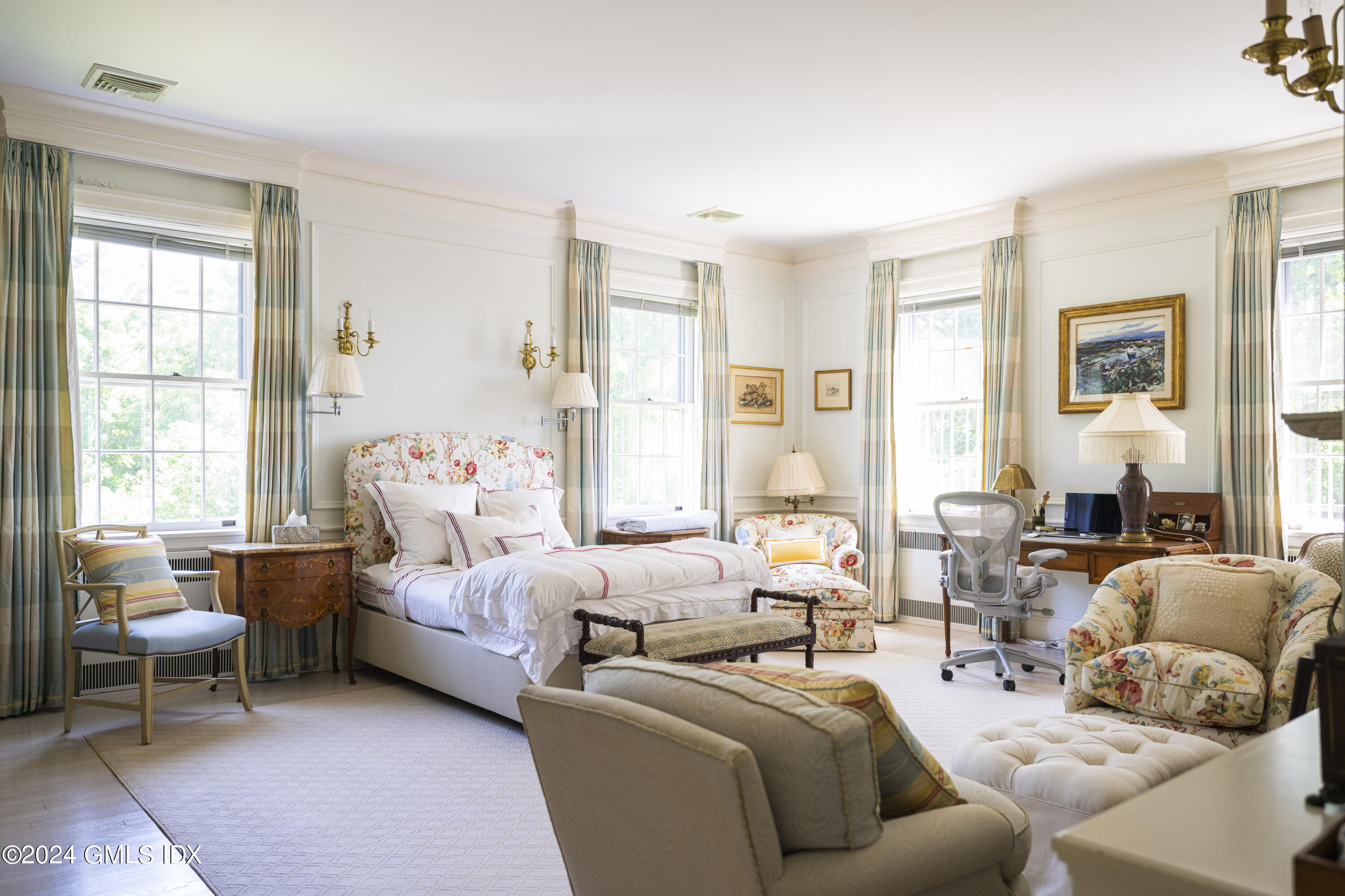 10 Cliffdale Road Greenwich, CT 06831 - Photo 19 of 31 a living room with furniture and a large window