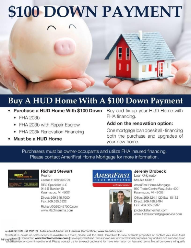 323 East Street Three Rivers, MI 49093 - Photo 19 of 20 100 down hud flyer