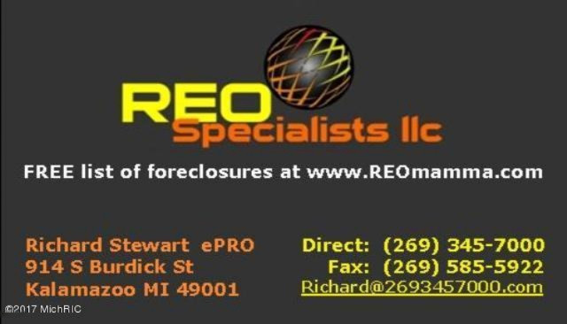 323 East Street Three Rivers, MI 49093 - Photo 20 of 20 Richard Stewart REO biz card - mailed