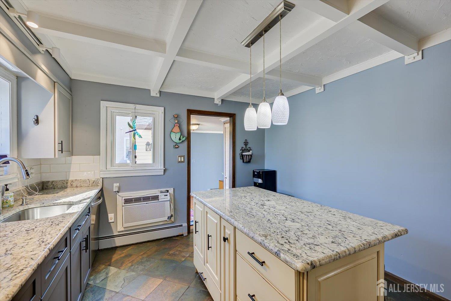 110 Normandy Road Colonia, NJ 07067 - Photo 18 of 57 a bathroom with a granite countertop sink a toilet and bathtub