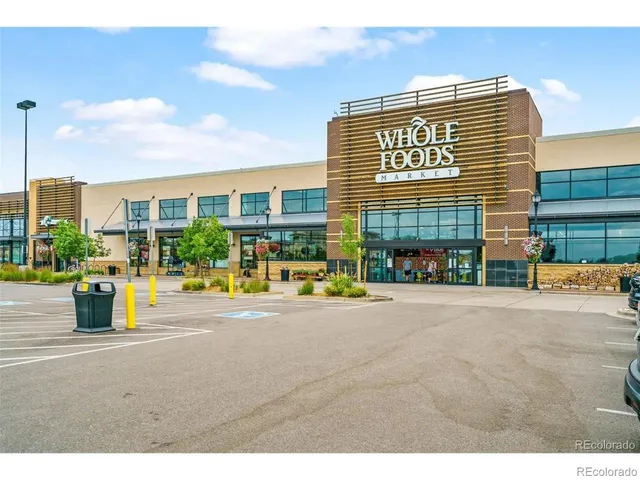 a front view of building with street