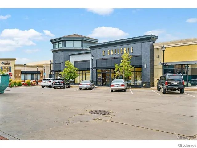 a view of a street in front of building
