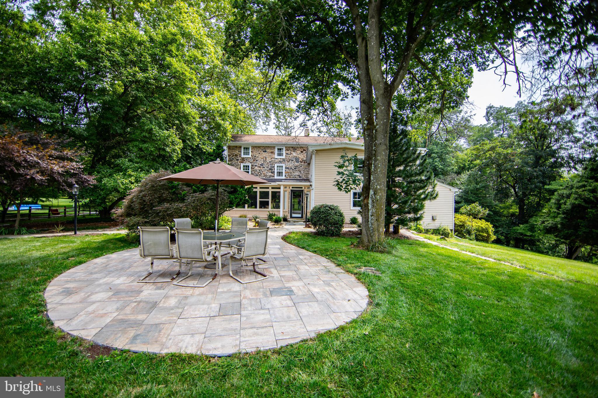 363 Valleybrook Road Glen Mills, PA 19342 - Photo 19 of 110 Beautiful Rear Stone Patio