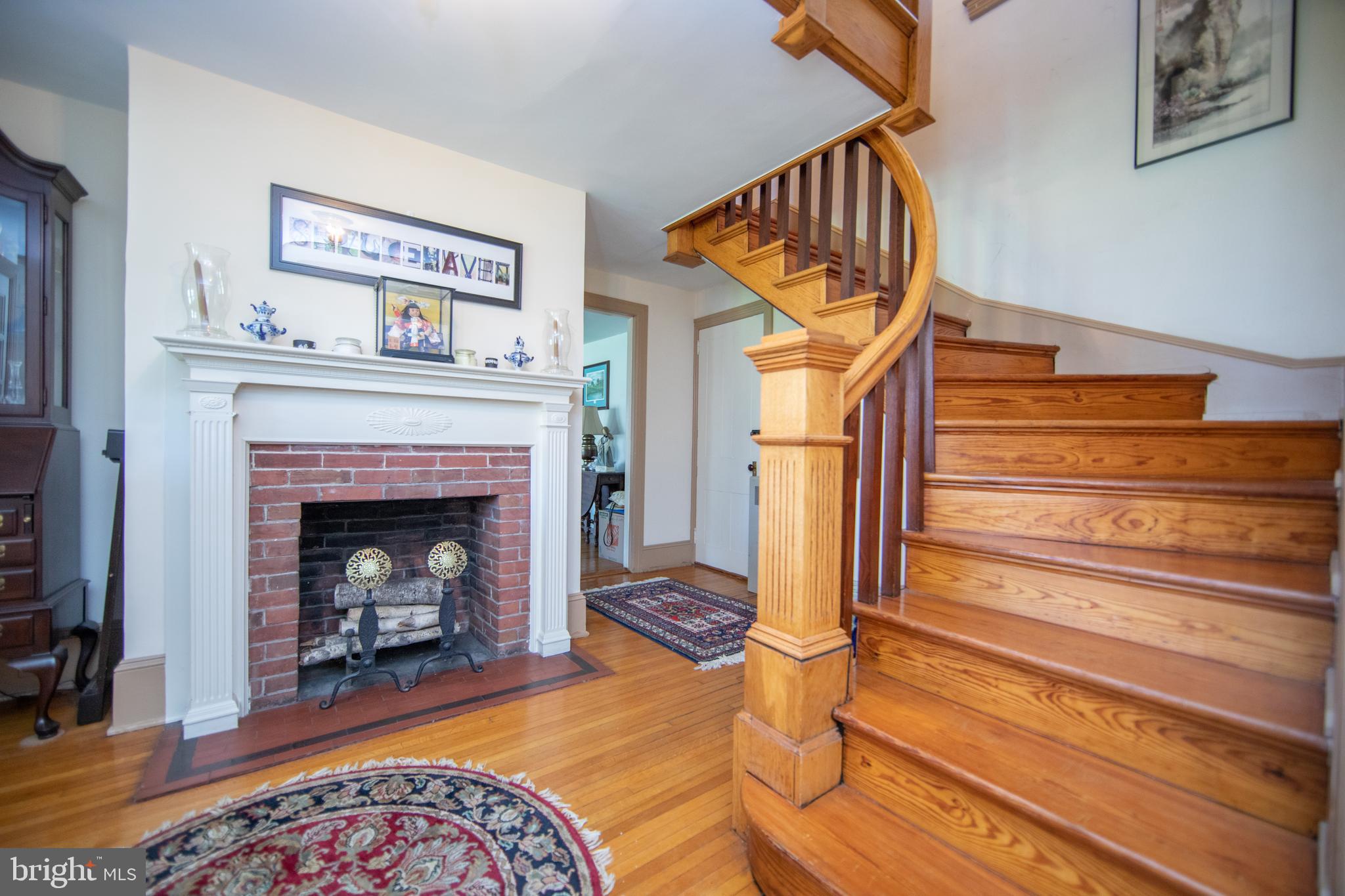 363 Valleybrook Road Glen Mills, PA 19342 - Photo 29 of 110 Charming center foyer with fp and curved staircase