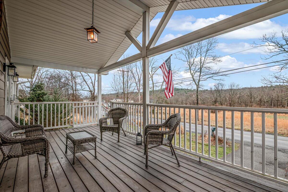 5039 Running Valley Road Stroudsburg, PA 18360 - Photo 3 of 65 a view of a chairs on the roof deck