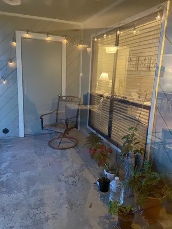 a room with natural light