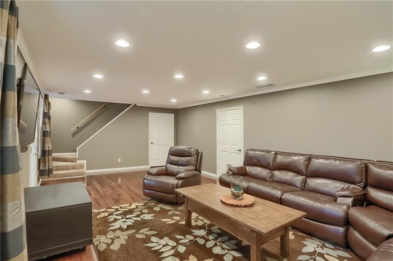 8 North Park Road Pittsburgh, PA 15229 - Photo 23 of 25 Finished walk out basement. Two large storage areas located behind the door on the large wall.