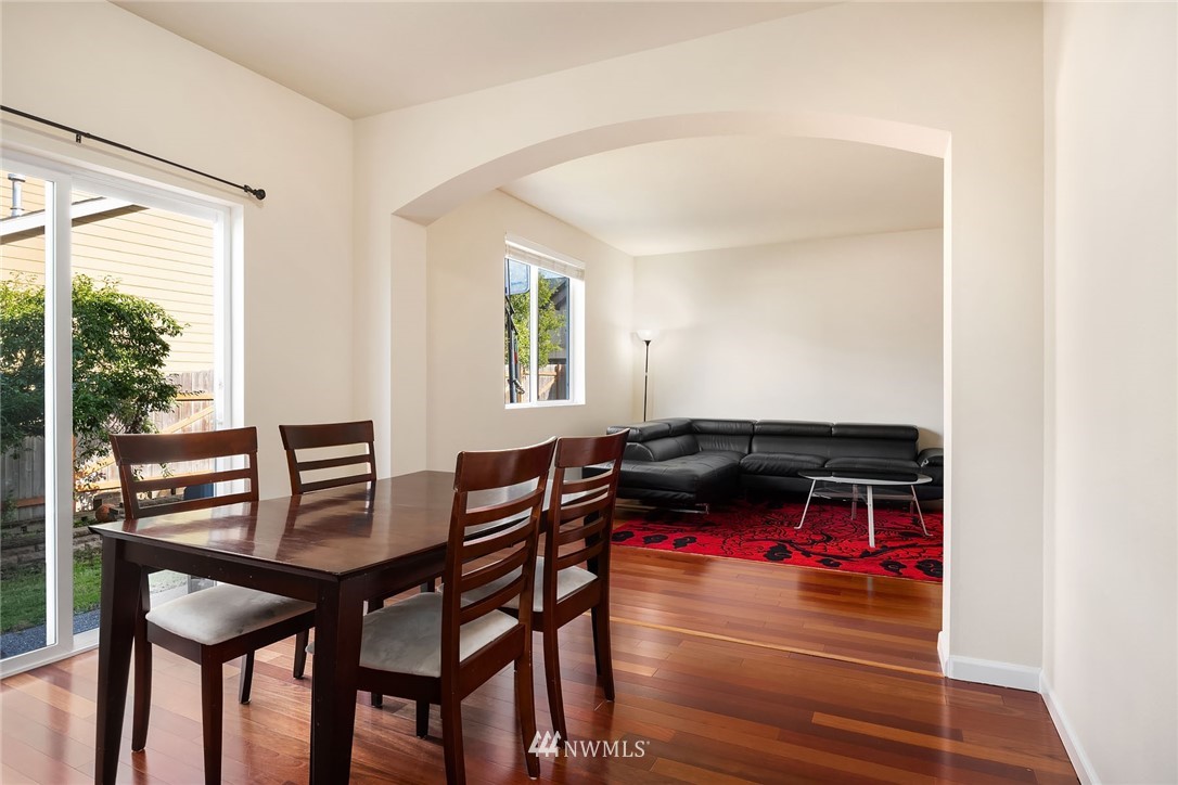 4532 Northeast 10th Street Renton, WA 98059 - Photo 9 of 24 a view of a dining room with furniture and window