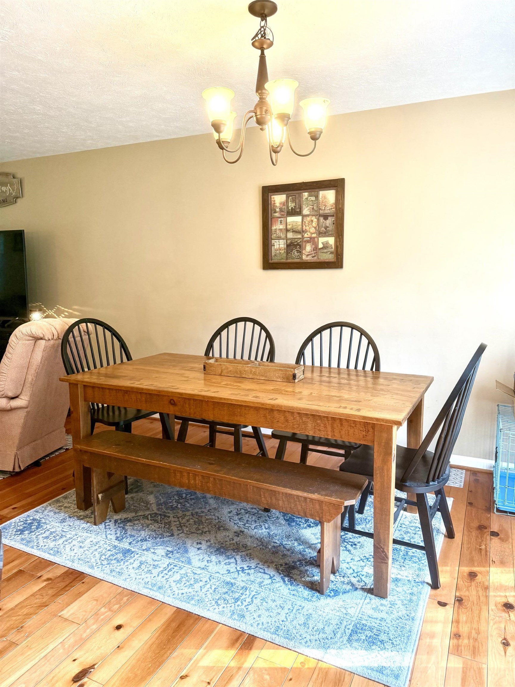 10909 Cook Town Road Bridgewater, VA 22812 - Photo 6 of 23 a bedroom with a bed and wooden floor