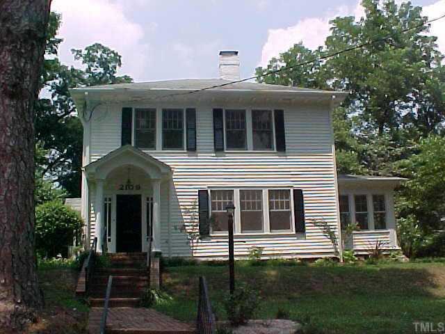 2109 Myrtle Avenue Raleigh, NC 27608 - Photo 1 of 1 a front view of a house with a garden