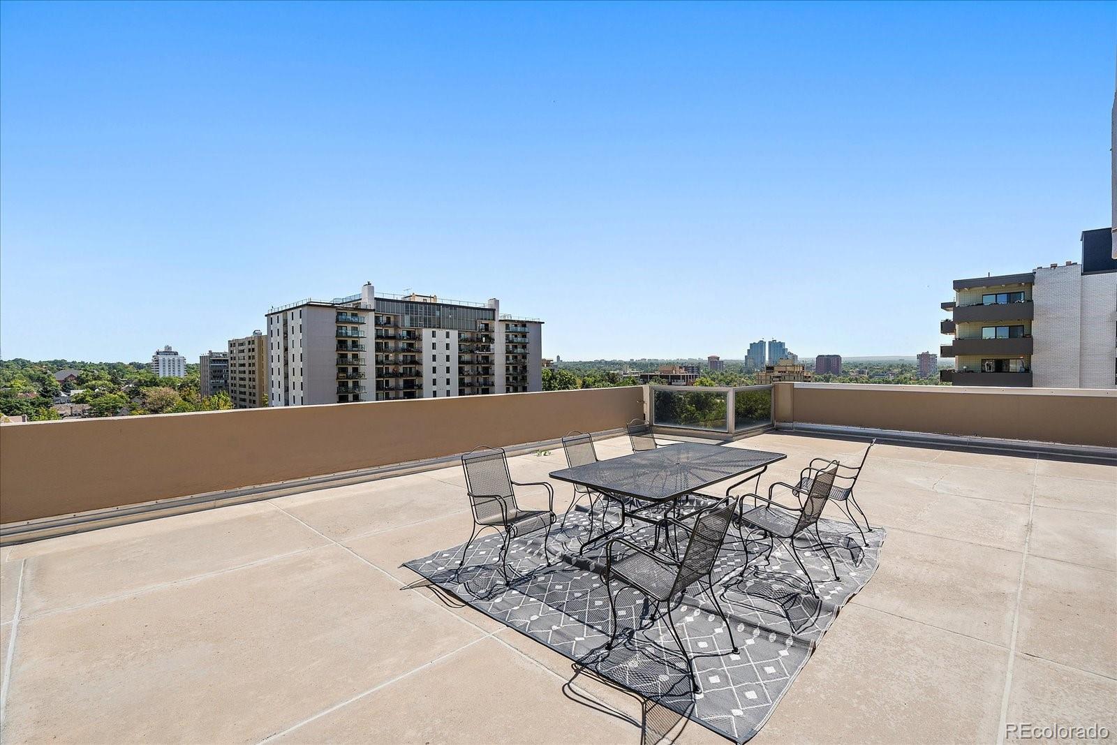 888 Logan Street, Unit 4F Denver, CO 80203 - Photo 14 of 21 a view of balcony with furniture