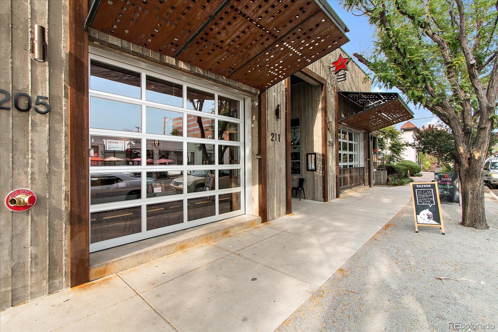 888 Logan Street, Unit 4F Denver, CO 80203 - Photo 19 of 21 a view of a house with a large window