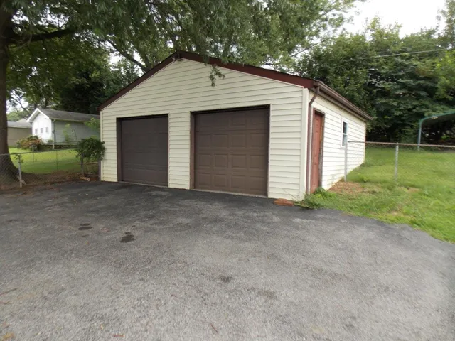a view of a house with a outdoor space