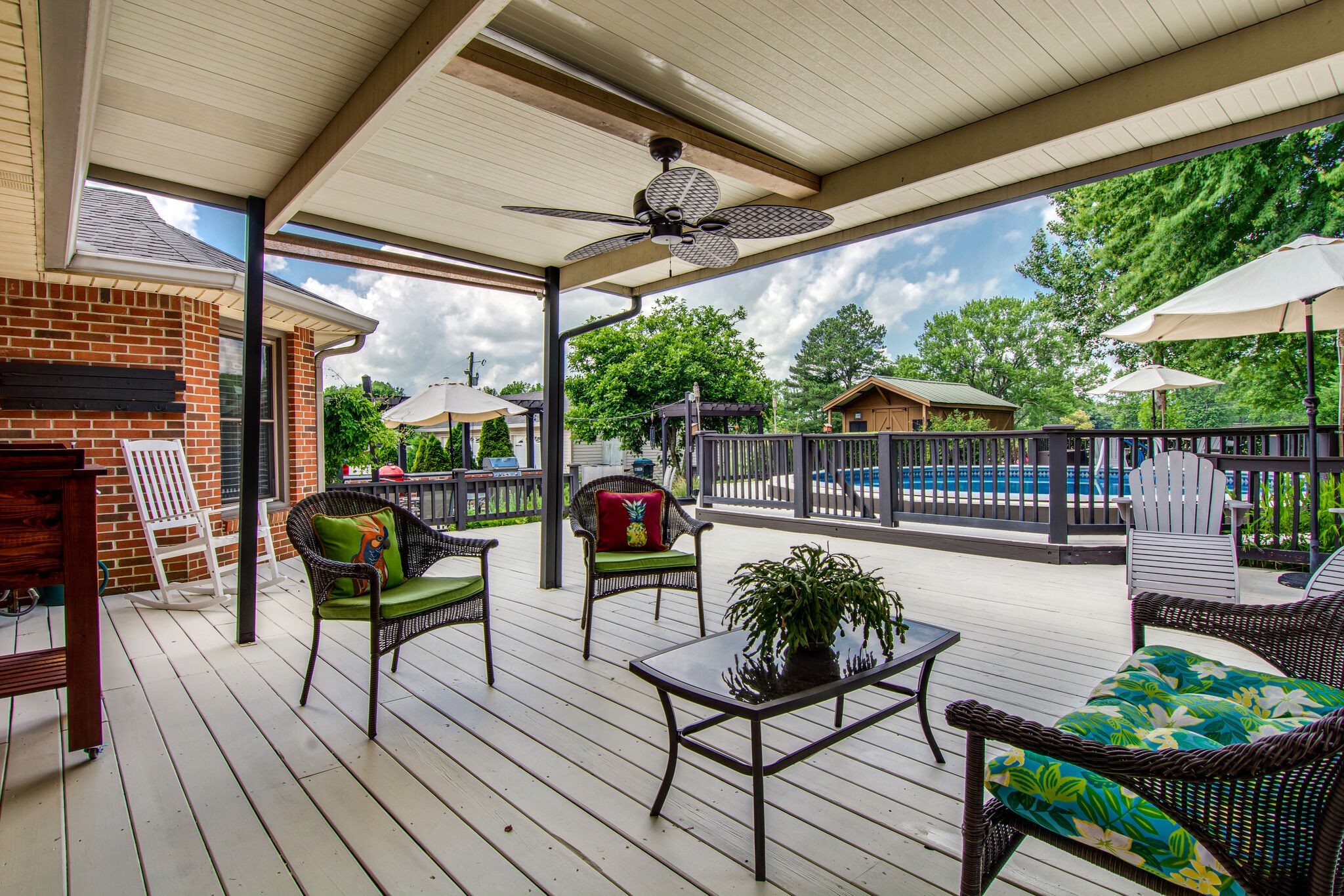 5175 Hickory Ridge Road Lebanon, TN 37087 - Photo 32 of 49 a view of a chairs and table in the balcony
