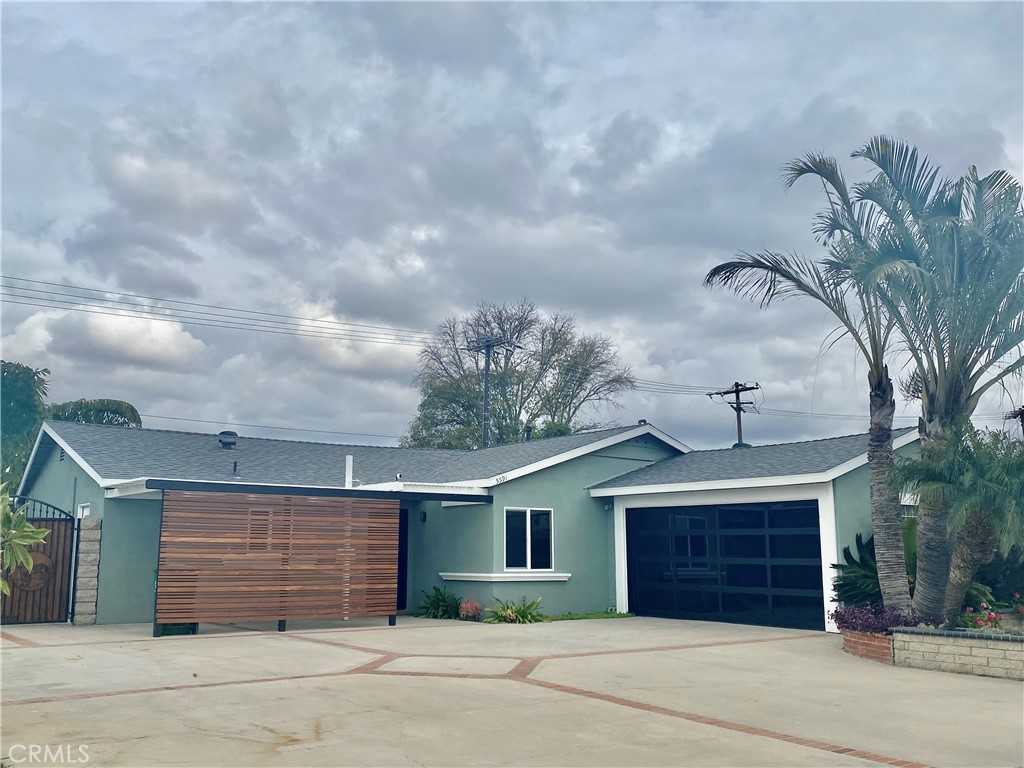 front view of a house