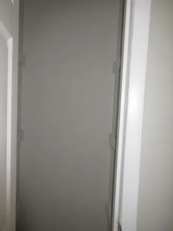 a close up view of a small space