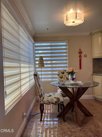 a room with furniture and window