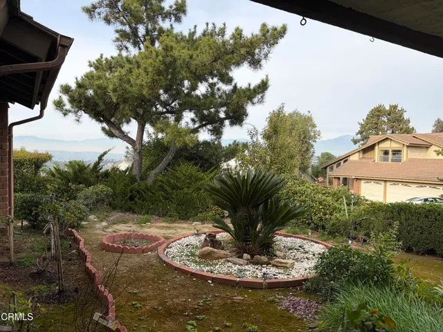 a view of potted plant in front of a door