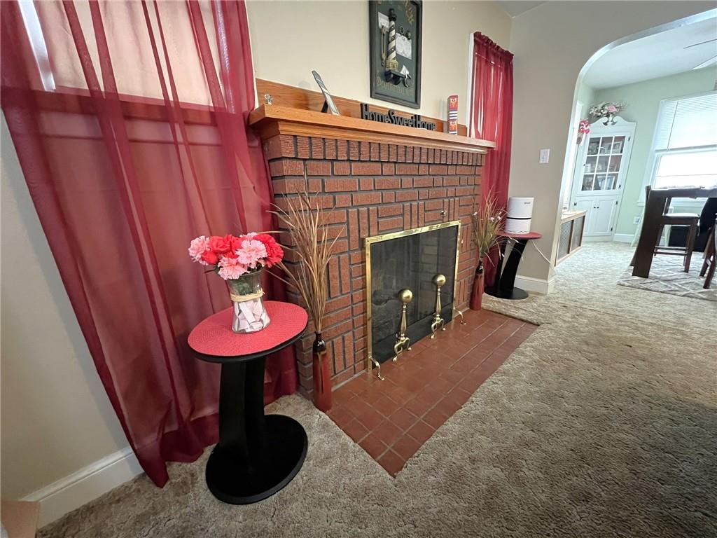 116 Old Rte 219 Salisbury, PA 15558 - Photo 5 of 20 a view of a room with furniture and a fireplace