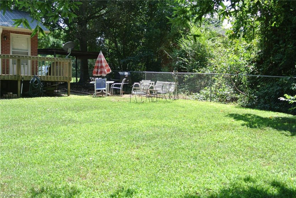 1147 Pine Top Road Lexington, NC 27295 - Photo 34 of 38 Fenced in Back Yard