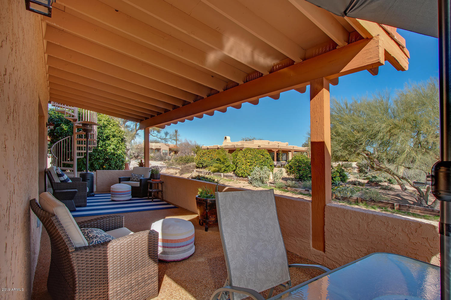 26441 North Arroyo Way Rio Verde, AZ 85263 - Photo 35 of 40 Rear patio