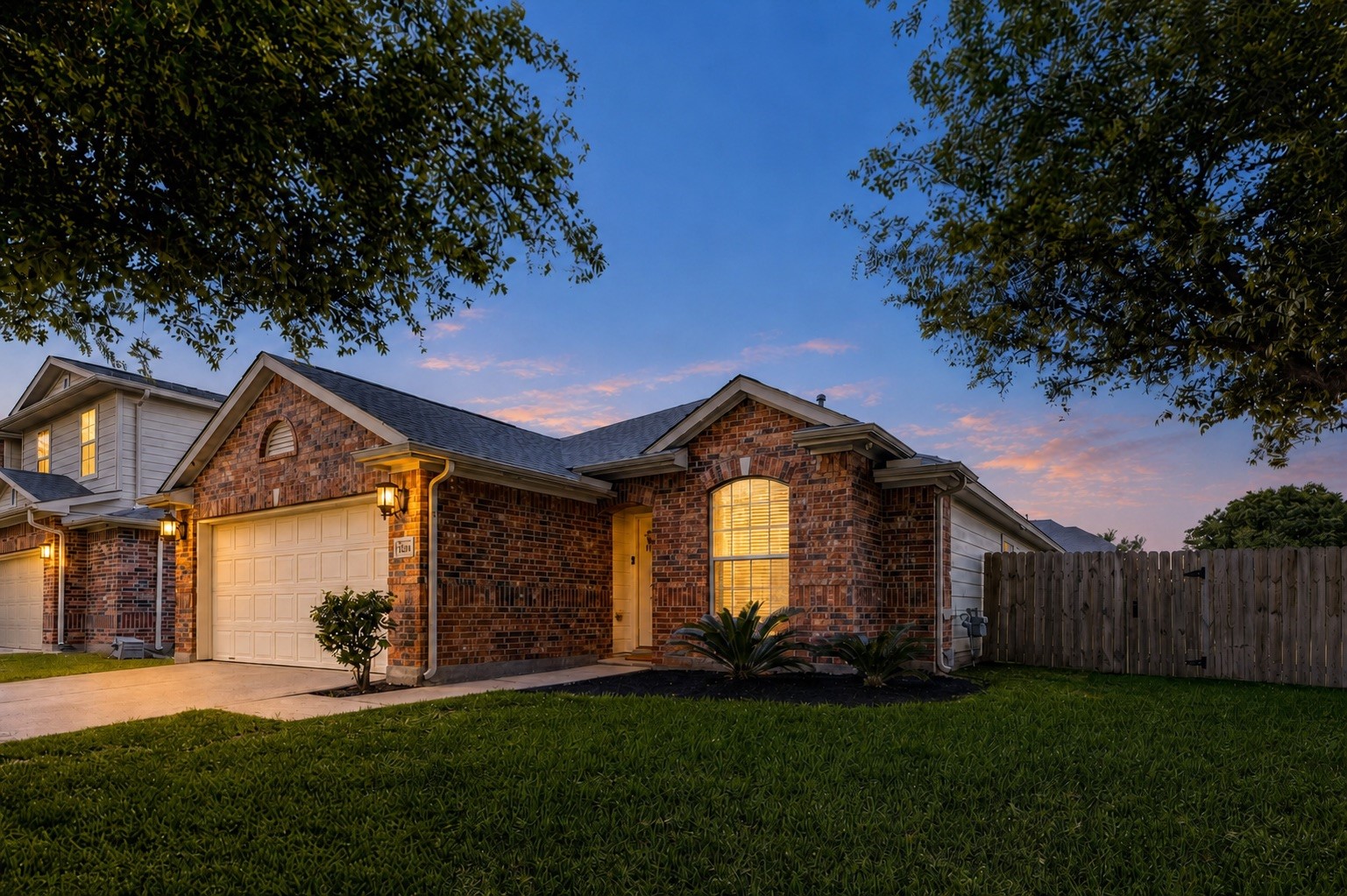 Welcoming front elevation with great curb appeal