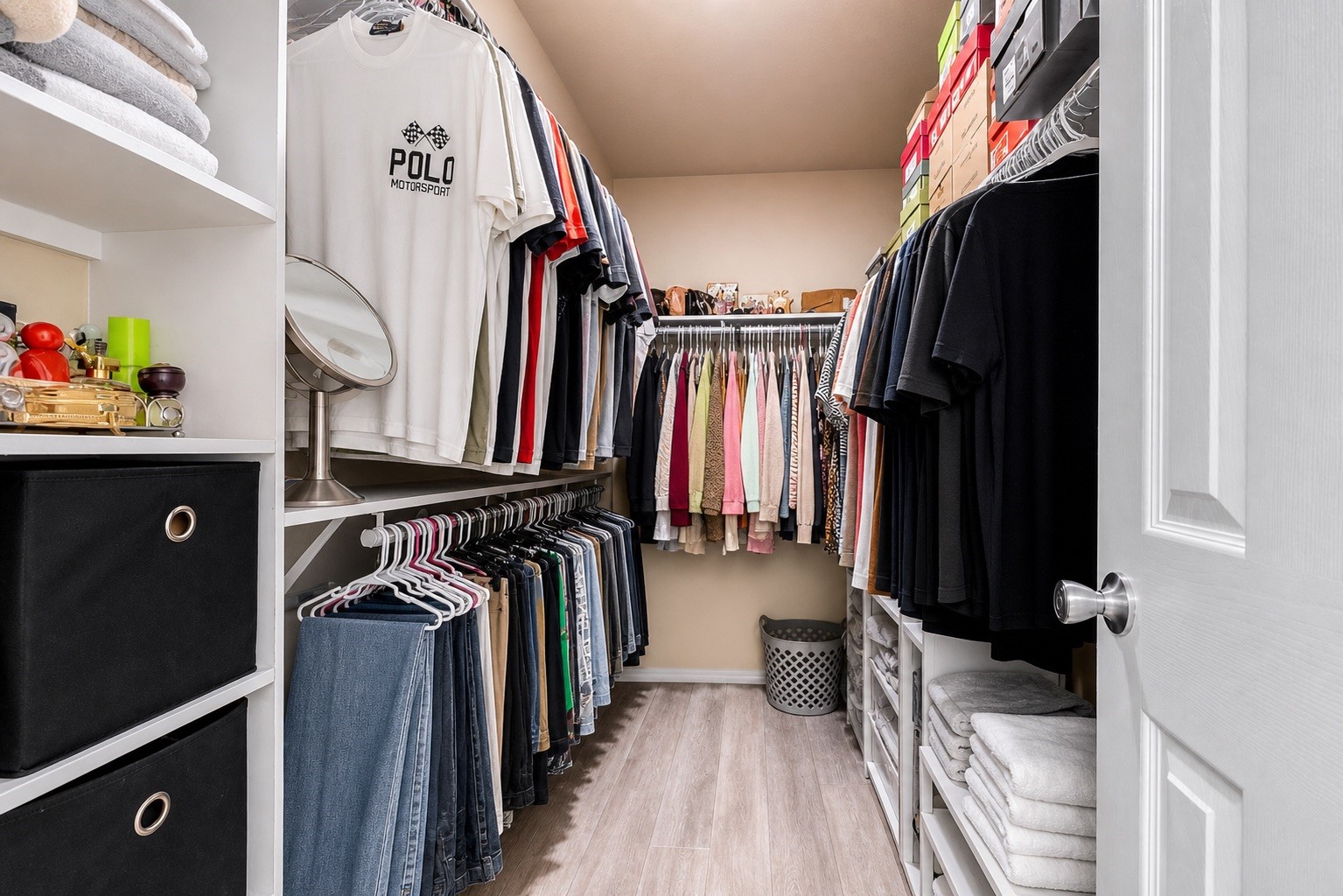 7039 Primrose Road Baytown, TX 77521 - Photo 19 of 25 Walk-in closet with built-in storage and great organization space