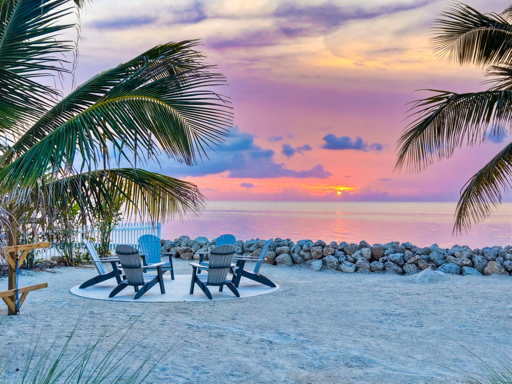 57733 Morton Street Marathon, FL 33050 - Photo 159 of 247 Waterfront Gathering Area at Sunset