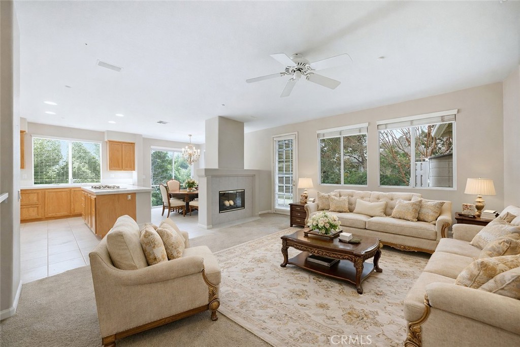 9379 Monarch Court Rancho Cucamonga, CA 91737 - Photo 3 of 19 a living room with furniture and a large window